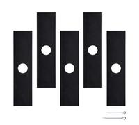 iGreely Confezione da 5 lame per bordi con foro centrale da 20,3 x 5,1 cm, compatibili con Ego, Stihl, Kobalt, Echo, Ryobi, Green Machine Edger, Sostituire 613223,720-237-001,4133-713-4101,216062,233