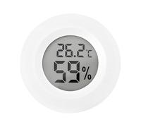 Igromete Del Termometro - Misuratori Di Umidità Della Temperatura Digitale | Gauge Igrometro Digitale Rotondo Con Rinfresco Di 10 Secondi | Monitor Di Umidità Compatto Per La Serra, Il Giardino