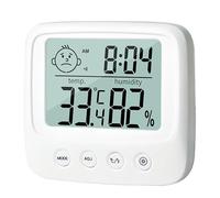 Igrometri interni, misuratore di temperatura e umidità | Mini umidificatore digitale per interni con schermo LCD,Sensore di temperatura, facciali facili da leggere per serra, camera a cucù