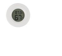 Igrometro, 1/2 pz Mini igrometro termometro o misuratore digitale for temperatura e umidità della stanza per serra, seminterrato, incubatrice per rettili, armadio(White)