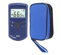 Igrometro 2 in 1 per Legno e Pareti - Display LCD ad Alta Precisione, Densità Regolabile - Misuratore Umidità con Compensazione Temperatura per Uso Professionale e Domestico