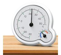 Igrometro Del Termografo Analogico - Igrometro A Doppio Quadrante A Doppio Quadrante - Monitoraggio Della Temperatura Monito Permettendoti Di Sentire L'ambiente Circostante In Qualsiasi Momento