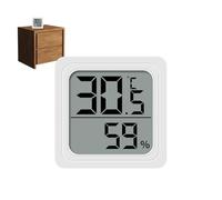 Igrometro Digitale Interno - Monitor Mini Umidità, Misuratore A Temperatura Ambiente Accurato | Calibro Del Termometro Per La Casa Con Display Per Camera Da Letto, Dormitorio E Sensore Climatico Alime