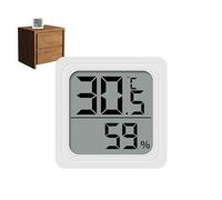 Igrometro digitale per interni - Misuratore di temperatura digitale, umidificatore interno | Termometro e igrometro domestico, camera da letto, umidità portatile per interni, temperatura elettroni