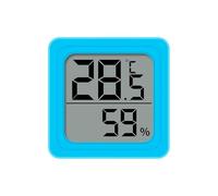 Igrometro digitale per interni - Misuratore di umidità e temperatura affidabile per ambienti interni | Display LCD chiaro, elegante e portatile, ideale per casa, ufficio e giardino