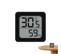 Igrometro Digitale per Interni, Termometro per Umidità, Monitoraggio Accurato della Temperatura Domestica, minii Indicatore di Umidità per Casa, Camera da Letto, Sensore di Umidità Alimentato a Batter