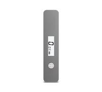 Igrometro Digitale per Sigari, Strumento di Misurazione Portatile, Tester per Umidificatore Elettrico, Indicatore, Igrometro, Display LCD Grigio