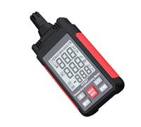 Igrometro digitale per uso interno ed esterno LCD retroilluminato misuratore di umidità della temperatura con punto di rugiada lampadina bagnata igrometro digitale ad alta precisione
