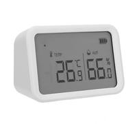 Igrometro Digitale, Sensore di umidità, Termometro Interno Temperatura Umidità Illuminamento Display a Grande Schermo 3 in 1 Sensore Domestico Ad Alta Precisione