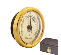 Igrometro Humidor - Lega Acrilica | Igrometro per sigari con indicatore di umidità | Monitor accurato 'umidità dei sigari per umidificatori, per fumatori e uso domestico