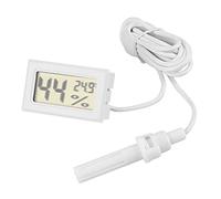 Igrometro LCD per temperature digitali con sonda esterna per rettili, coltello a misura esatta per incubatori e allevatori