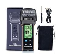 Igrometro, Misuratore di umidità con indicatori di stato a LED, 4 modalità materiale (parete/muratura/legno duro/legno tenero)