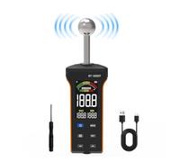Igrometro, Misuratore di umidità del legno senza perni BT-5000T - Sensore di umidità digitale senza contatto for pareti e soffitti