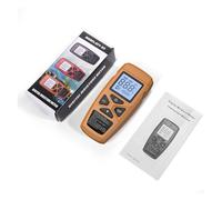 Igrometro, Misuratore di umidità digitale for legno a due pin, misuratore di umidità for carta ad alta precisione, rilevatore di umidità con display LCD(Yellow)