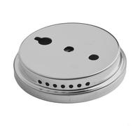 Igrometro per interni da 57 mm con struttura in lega di alluminio, sensore di umidità ad alta precisione, posteriore magnetico, adatto per armadi, custodie e scatole di immagazzinaggio