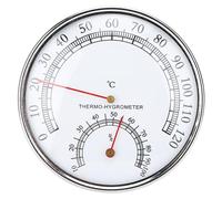 Igrometro per Sauna Misuratore di umidità della Temperatura Ambiente Interno Accessori per Sauna Termometro per SaunaTermometroIgrometroTermometro per Ambiente Quadrante degli