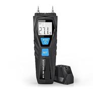 Igrometro Professionale Misuratore di umidità a due pin for legno Rilevatore di umidità for legname digitale Tester di umidità portatile Igrometro a parete Tester di umidità for legno