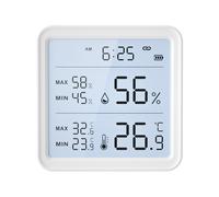 Igrometro Smart WiFi con App per Tuya per Monitoraggio Temperatura Remoto