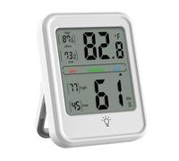 Igrometro termometro digitale e per interni con display LCD indicatore di condizionamento d aria ad alta precisione record alti bassi casa camera da letto ufficio serra