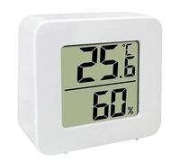 Igrometro Termometro Digitale LCD, Termometro Ambiente interno con Livello di Comfort, Termoigrometro Preciso, Monitor di Temperatura e Umidità, Termometro da Interno per Casa Ufficio Serra Camer