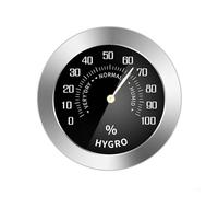 Igrometro, Termometro/igrometro universale for auto, tipo analogico, misuratore di umidità meccanico per serra, seminterrato, incubatrice per rettili, armadio(Humidity)