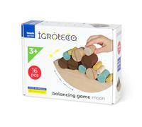 Igroteco® Équilibreur Lunaire - 16 pièces en Bois, Jouet Éducatif Montessori pour Enfants, Développement Motricité, Logique et Créativité