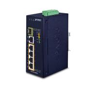 Planet Switch di rete IGS-614HPT Non gestito Gigabit Ethernet (10/100/1000) PoE Blu