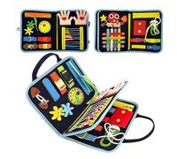 IGTOPS Coperta per malati di demenza, autistica, Alzheimer, bambini, anziani, tavola di apprendimento precoce, giocattolo sensoriale, apprendimento e bottoni, coperta sensoriale per il movimento della
