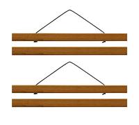 IGTOPS Cornice Magnetica per poster Ganci per Cornice per Foto, Appendi Poster, poster da Parete in legno,Cornice per Poster da Appendere per Stampe artistiche su Tela,21 cm