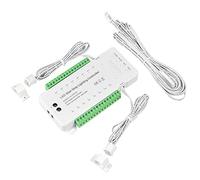 IGTOPS Set di luci per scale con sensore di movimento, controllo della luce a LED, controllo intelligente del sensore, per alberghi e centri, casa, interni, bar (senza telecomando, 16 passaggi)