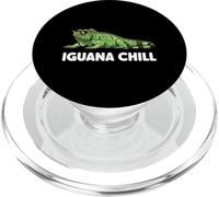 Iguana Chill Rettile Rilassamento Per Gli Appassionati Di Lucertola PopSockets PopGrip per MagSafe