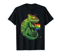 Iguana Heart Progress Pride Bandiera LGBT Progressive Pride Flag Maglietta