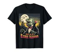 Iguana Lucertola Vampiro Halloween Maglietta