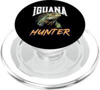 Iguana Rettile Amante Erpetologia - Iguana Hunter PopSockets PopGrip per MagSafe
