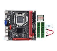 IGUATU 1Set B75A (B75) Scheda Madre+I3 2120 CPU+2X4G DDR3 1600Mhz RAM+grasso termico+ SATA LGA1155 2XDDR3 RAM Slot USB3.0 SATA3.0