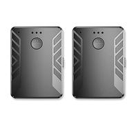 IGUATU 2X 4 in 1 Multipoint Bluetooth 5.0 Trasmettitore Audio Ricevitore per TV PC Collegare 2 Cuffie 3.5mm Stereo con MIC
