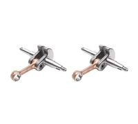 IGUATU 2X 5800 Catena Albero Motore Assemblea Crank Assembly Logging Saw Albero Motore Assemblaggio