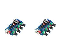 IGUATU 2X Amplificatore NE5532 Preamplificatore Preamplificatore Volume Tono Controllo Bordo Alti Midrange Bass EQ FAI DA TE Dual AC 12V - 18V