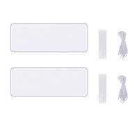 IGUATU 2X Rete per Scale - Ringhiera di Sicurezza per Bambini - Protezione per Ringhiera del Balcone Rete per Scale Un Prova di Ringhiera per Bambini, Animali Domestici - Interni