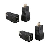 IGUATU 4 x 4K 3D 1.4 30M Extender a RJ45 su 5e/6 rete LAN Ethernet Adapter