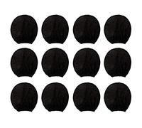 IGUATU 400 coperture monouso per microfono confezionate singolarmente, adatte per la maggior parte microfoni portatili, non tessuti, colore nero
