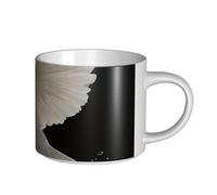 IguaTu Flying Dove Grande Tazza da Caffè in Ceramica 450 ml Tazza da Tè Bicchieri con Manico per Casa Cucina Ufficio Regalo