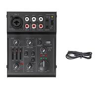 IGUATU Mixer audio Console di miscelazione del suono Interfaccia audio USB Effetto incorporato Mini Scheda audio Mixer professionale