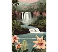 Iguazu Falls Travel Journal - Vintage Floral Edition | Cute Notebook to Record Adventures in South America | Souvenir Gift for Girls, Teens & Women | 120 Wide-Ruled Pages, Paperback