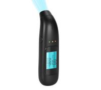 IGUGI Etilometro Portatile,Alcol Test,con Digitale Display LCD,Manuale Incluso,Senza Boccagli,Design Compatto,Test di soffiaggio,Etilometro per Uso Personale e Professionale