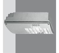 IGUZZINI PIASTRA DI ANCORAGGIO A PARETE GRIGIA PER RADIUS 256x256x90 3.1080.015.