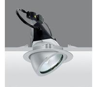 IGUZZINI PIXEL GRANDE FARETTO INCASSO TONDO "GRIGIO" 35-50-100W PG12-1 ORIENT.ø1