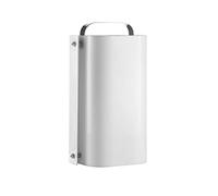 IGUZZINI Polsino, design Gio Ponti (1968),lampada da tavolo LED con attacco E14, sorgente LED a bulbo inclusa, diffusori in PMMA, versione LARGE, Colore Bianco/Bianco