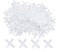 IGXX 500 Pezzi distanziatori per Piastrelle, distanziatori per Piastrelle da 4 mm, Piastrelle Decorative, distanziatori a Croce in plastica per Piastrelle da Parete e Pavimento