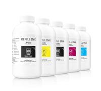 IGZLLBYJ 1000 ml di ricarica di sublimazione inchiostro compatibile con SG400 SG500 SG800 SG1000 GC41 GC31 GC51 SG2100 SG2200 SG3100 SG3200 SG7100(Y 1000ML)